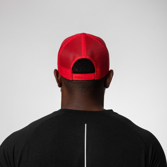 Energy Crest Cap - Red / White